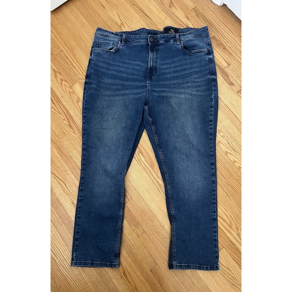 TPJ The Perfect Jean NYC Slim Thick 46x30 Straight Dark Wash Denim